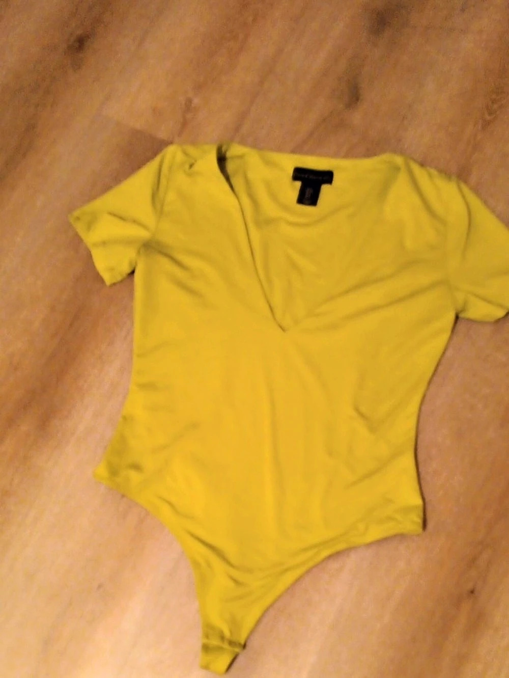 House of Harlow 1960 GreenShort Sleeve Bodysuit Size Large